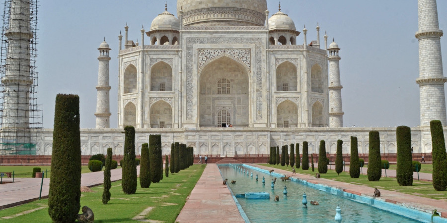 The Taj Mahal is the most-searched-for UNESCO World Heritage Site.