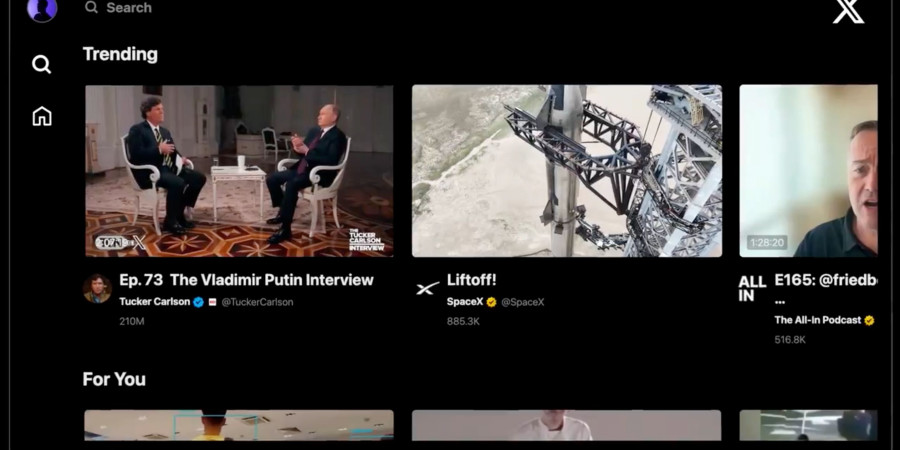 Social network X is set to launch its own TV app.